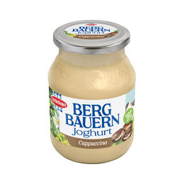 SRD Bergbauern Cappuccino Joghurt im Glas 450g_Teaser