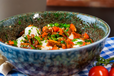 Schärdinger Marinierter Mozzarella-Salat