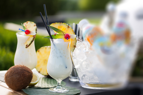 Pina Colada Summer Cooler Header