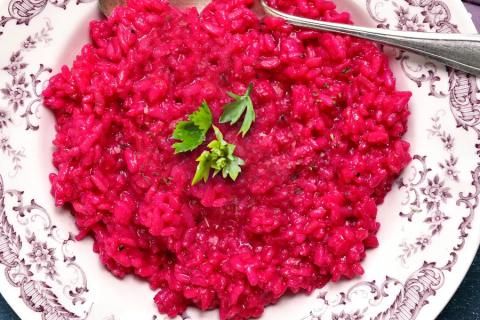 Veganes Rote Rüben Risotto