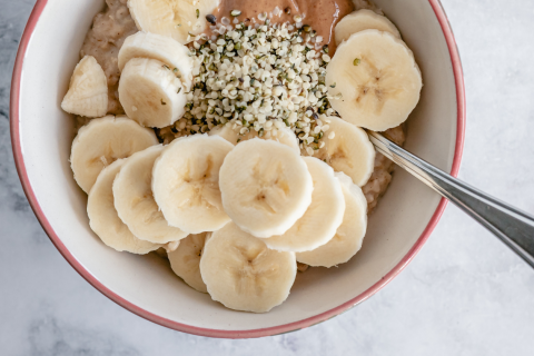 Veganer cremiger Porridge