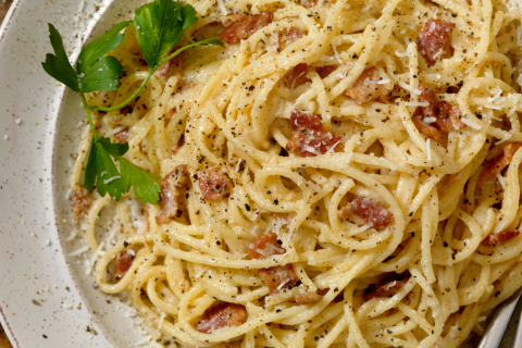 Hausgemachte Carbonara