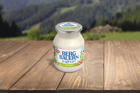 SRD Bergbauern Cerealien Joghurt 450g_Header