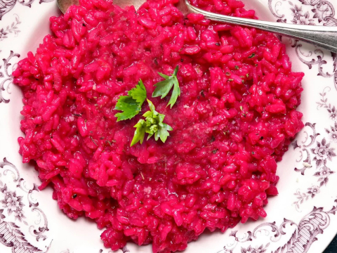 Veganes Rote Rüben Risotto