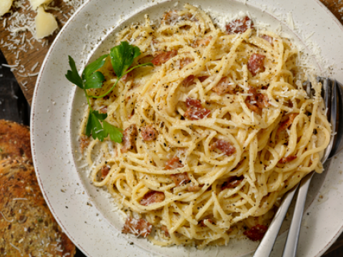 Hausgemachte Carbonara