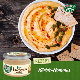 Kürbis-Hummus